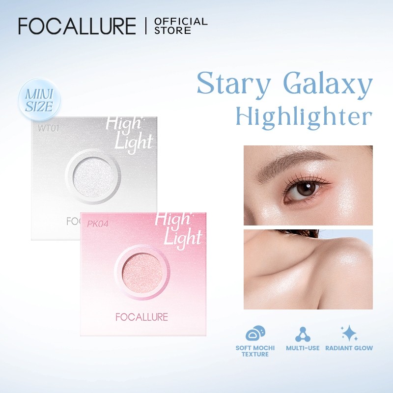 FOCALLURE GALAXY Highlighter Mẫu du lịch cỡ 0,3g Mini Dewy Glow