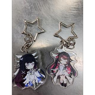 Genshin Impact Child of the Moon Damselette Columbina Phone Chain Metal Acrylic