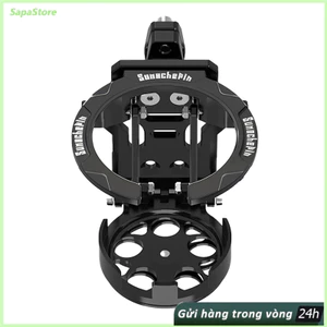 Cốc đựng xoay gập lại CNC nhựa cho xe máy, chống rung/nước - Cốc Đựng / Giá Đỡ，Có Thể Gập Lại，Chống Nước，Giá Đỡ Phụ Kiện