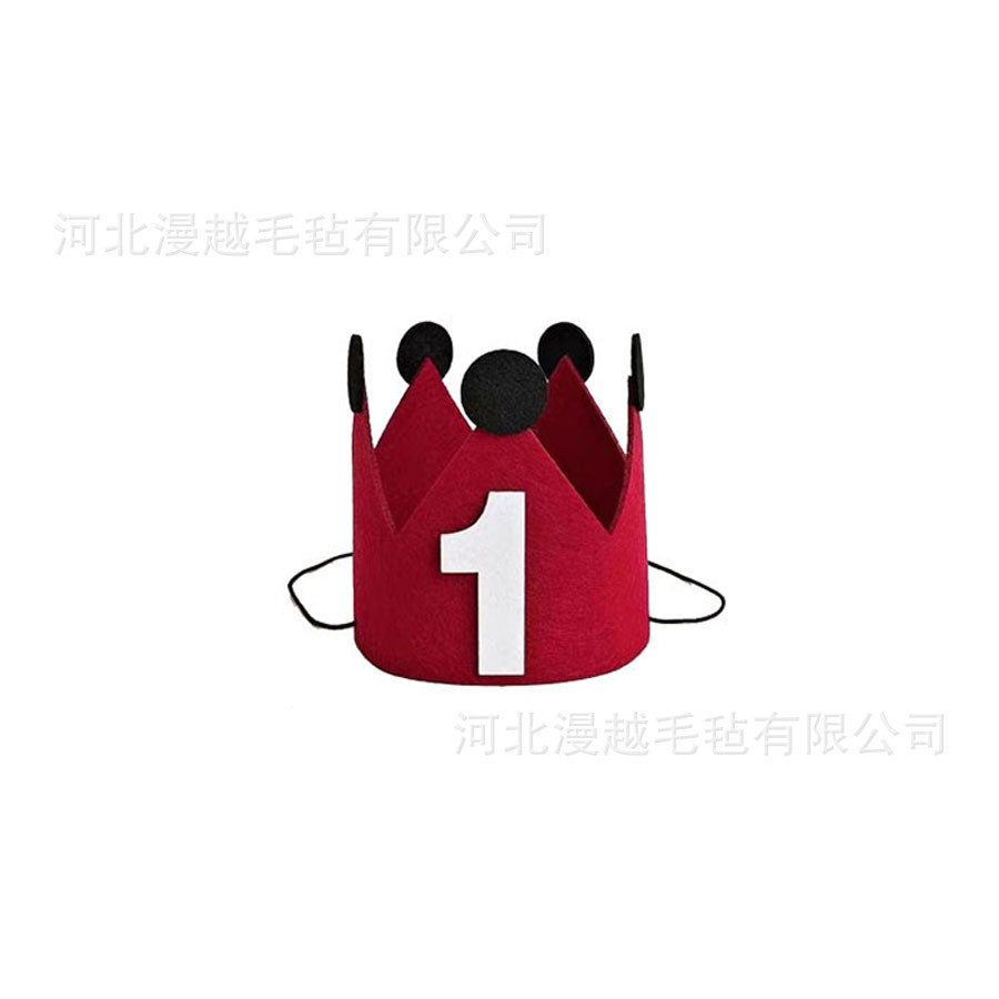 Một Tuổi Đồ Dùng Nón ins Dán Tường Cảm Thấy Sinh Nhật Bắt HD Đỏ Sắp Xếp Đạo Cụ Quà Tặng Bé Thư Ảnh