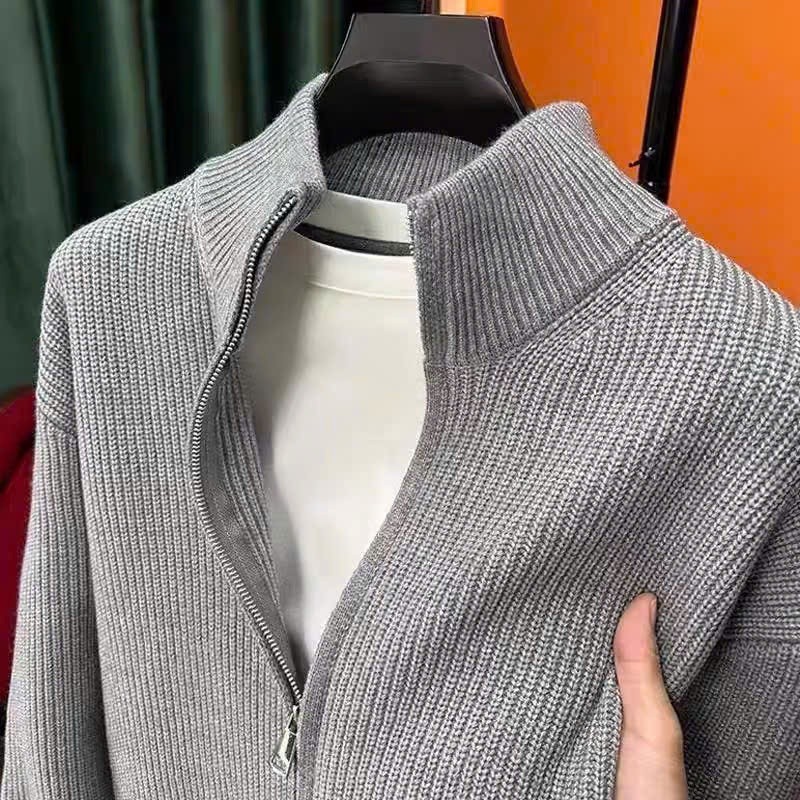 Áo Khoác Len Cổ Cao 5P Basic KCloset Áo Len Tăm Dày Dặn Kiểu Dáng Hàn Quốc NA79