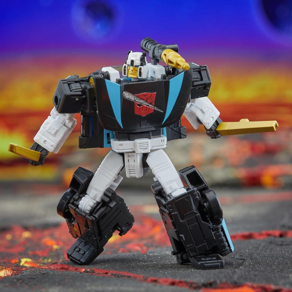 Transformers Legacy Deluxe Class Armada Universe Wheeljack, Nhân vật hành động chuyển đổi 5,5 inch G1035