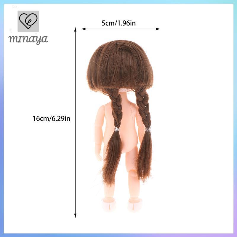 [MINAYA] 1 Búp Bê 16cm Với Biểu Hiện Khác Nhau, Búp Bê BJD 1 / 8 Dễ Thương, 13 Khớp Di Chuyển Được Búp Bê Bé Gái Đồ Chơi VN