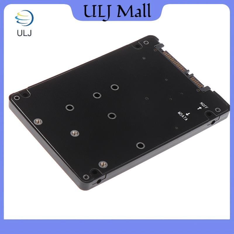 ULJ NGFF Sang SATA 3 Vỏ HDD gắn ngoài MSATA SSD Adapter M.2 SATA Giao thức Adapter Board.