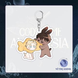 Móc khóa keyring CODENAME ANASTASIA in hình Mật Danh Anastasia manhwa BL anime chibi quà tặng dễ thương Nữ Nhung