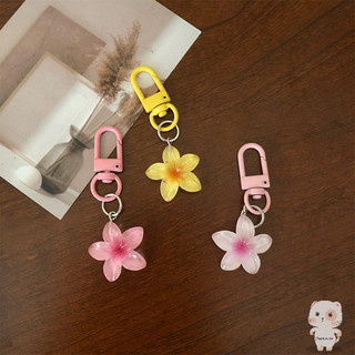 【Chamvn】móc khóa chuyền điện thoại hoa nhỏ trong suốt dễ thương Ốp chuyền ốp lưng tai nghe Trang trí