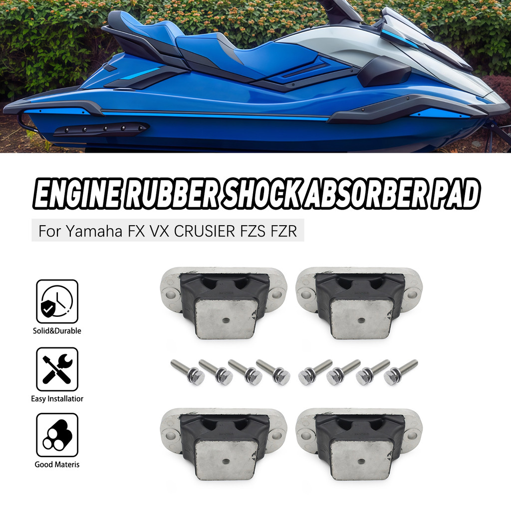 Dành Cho Xe Yamaha FX VX CRUSIER FZS FZR 67X-44517-10-00 Phụ Kiện Xe Máy WAVERUNNER ĐỘNG CƠ CAO SU MOUNT