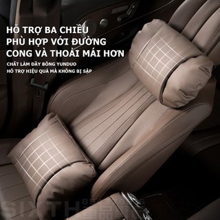 Gối tựa đầu ô tô tựa đầu da tựa đầu maybach hỗ trợ thắt lưng xe hỗ trợ thắt lưng ô tô gối kê cổ ô tô