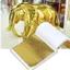 GETVOW 100 Chiếc Giấy Nhân Tạo, K Pure DIY Art Craft Giả Vàng, Thủ Công Bền Đẹp Lá Vàng Mạ Vàng Trang Trí