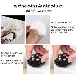 【COD】Bánh xe công nghiệp có bi với khả năng chịu lực vượt trội, là giải pháp lý tưởng cho việc di dời máy móc, pallet.