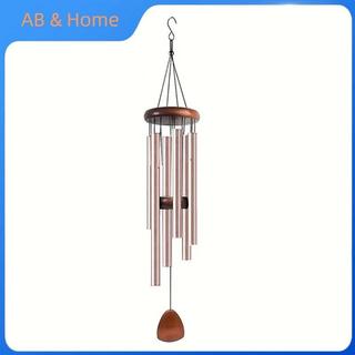 ABQ Classic 26 Inch Nhôm Chuông Gió Có Gỗ Treo Thẻ Trang Trại Sân Vườn Ban Công Hành Lang Trang Trí VN