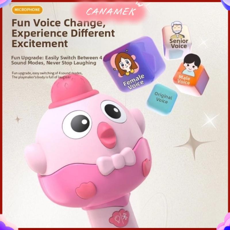 CANAMEK Micro Trẻ Em Có Loa Karaoke Đồ Chơi Trẻ Em Hát Micro Trẻ Em Có CSF