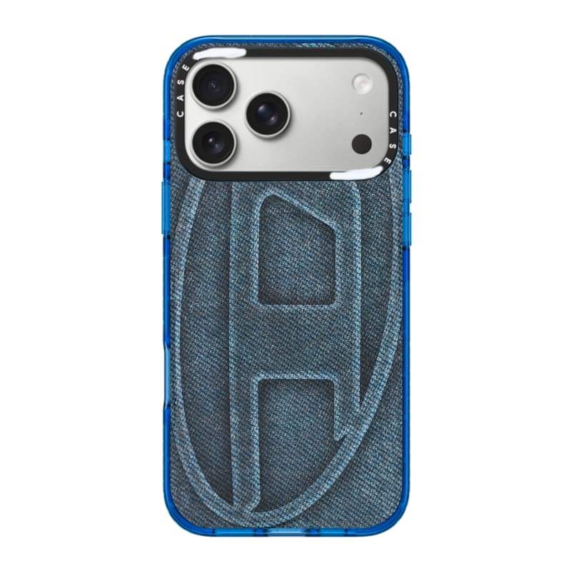 CASECASE X Blue Denim Oval D Case Đen / Sky Blue / Pink Fizz Candy Collection Màu sắc trong suốt cứng hút từ tính Vỏ tác động cho Apple IPhone 13 14 15 16 17Pro Max Plus Có hộp