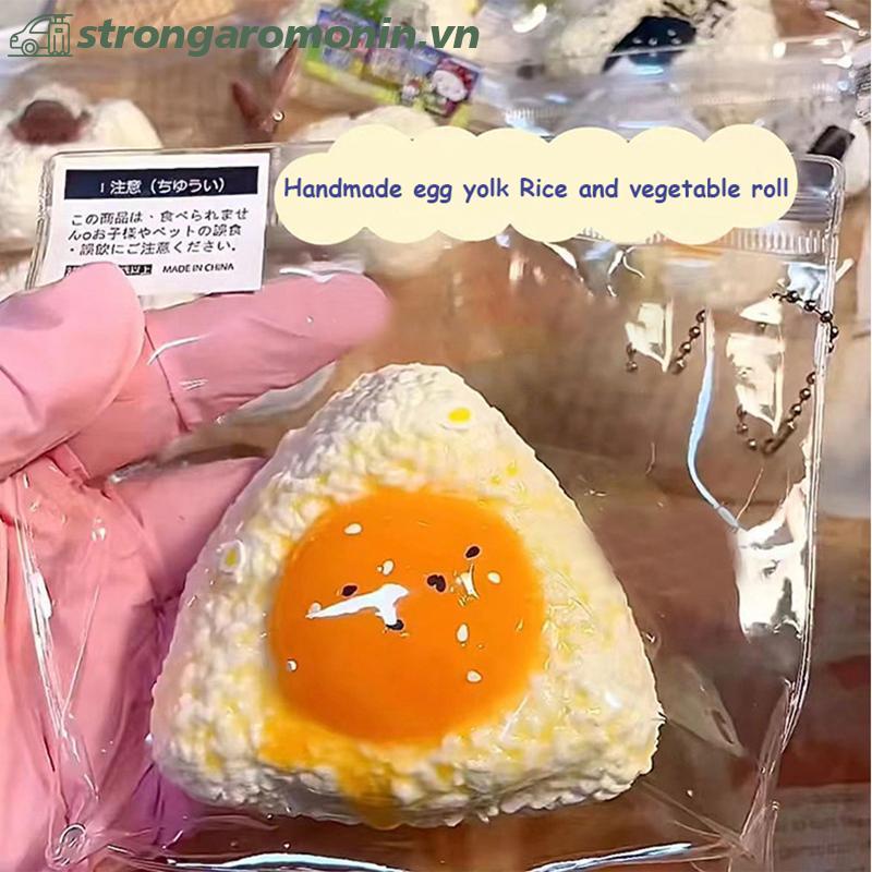 ST Handmade Silicone Mô Phỏng Trứng Squishy Đồ Chơi Để Giảm Căng Thẳng Sáng Tạo ST