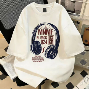 Áo thun nam nữ thường ngày - Kiểu dáng mới năm 2026 - 100% cotton - thoáng khí và thấm hút mồ hôi - dáng rộng-T066