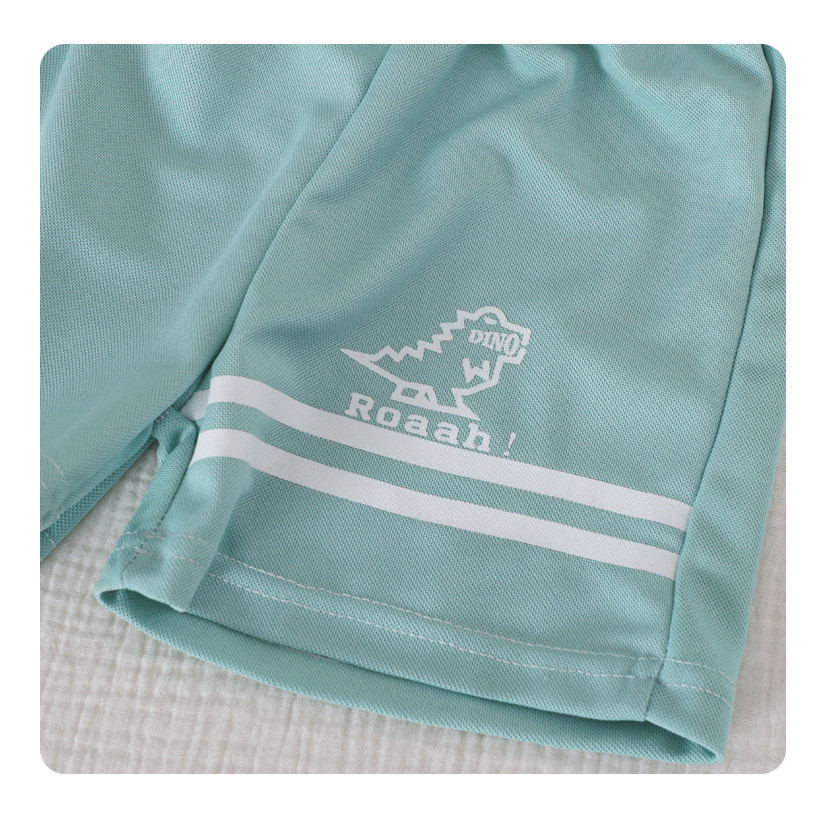 Bé Trai Mùa Hè Phong Cách Mới Áo Thun Tay Ngắn Phù Hợp Với Trẻ Em Áo Sơ Mi POLO Quần Short Thể Thao Thông Thường Quần Áo Trẻ Em Hợp Thời Trang 80-130 N5SK
