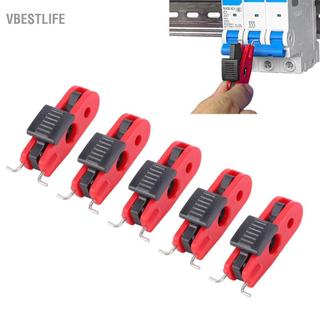 VBESTLIFE Oreilet 5 Chiếc Ngắt Mạch Thiết Bị Khóa Pin Out Tiêu Chuẩn An Toàn Khóa Thu Nhỏ Công Nghiệp Cấp Loto Công Tắc Điện