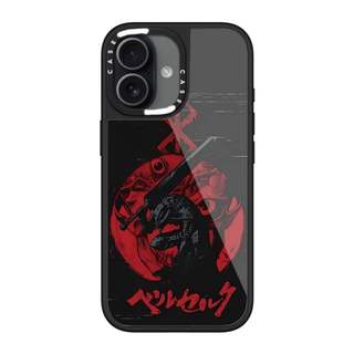 CASECASE X Berserk Ốp lưng kính hút từ tính chống trầy xước cho IPhone 17 Air 16 15 14 Pro Max Plus Ốp lưng cứng có hộp khắc logo