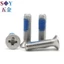 Chất liệu thép không gỉ 304 Đầu chìm Phillips Vít chống rời KM Vít phân phối đầu phẳng M3.5M4M5M6M8M10