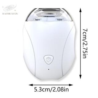 [hatheaven] Tông đơ cắt móng tay điện di động có đèn, 3 tốc độ, kèm đầu đánh bóng