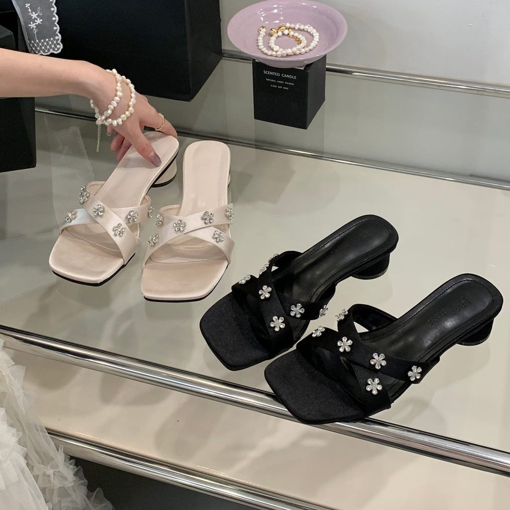 KD Cross Strap Flip-Flops Dép Mùa Hè Ngọt Ngào Giày Váy 2026 Dép Dép