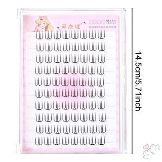 Đen Không Keo Lông Mi Giả Nhẹ Thoải Mái Tự Nhiên Xoăn C Curl Nối Mi Cho Nữ