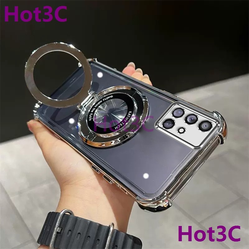 Ốp Lưng Dành Cho Samsung A71 / Samsung A51 tpu Chống Sốc Giá Đỡ Điện Thoại Di Động SJZJ