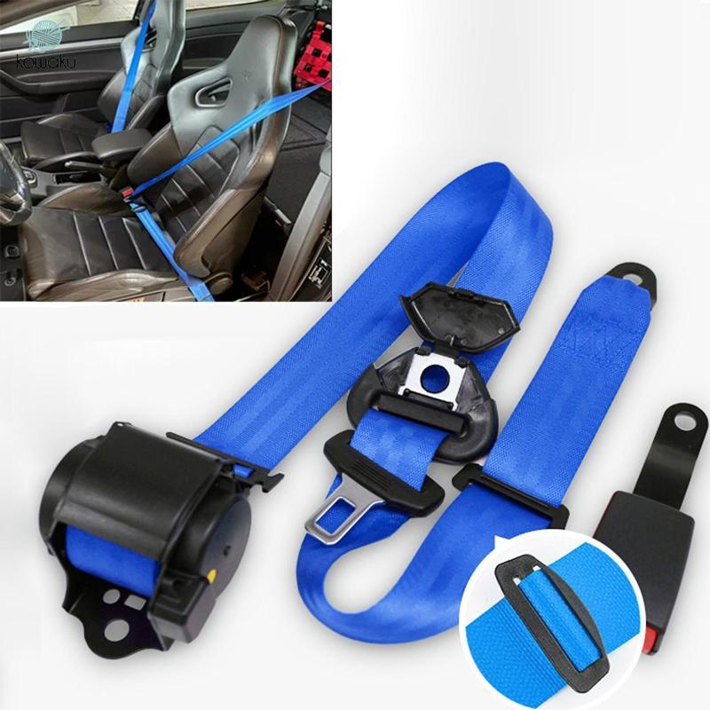 Dây đai an toàn, Dây rút tự động có nút nhấn Dây đai xe tải 3PT có thể điều chỉnh cho xe tải Van Xe buýt