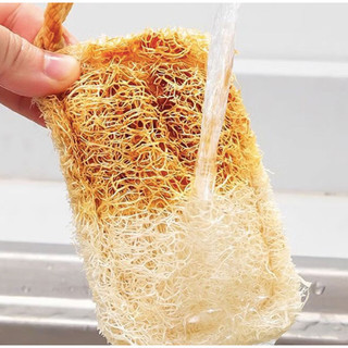 SET 5-10 Sơ Mướp Thiên Nhiên 100% Rửa Chén, Tắm Cọ Rửa Đa Năng B151