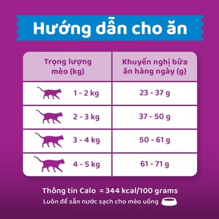 WHISKAS 400g - Thức ăn hạt có nhân cho mèo cá biển và cá thu __ Whiskas Hạt Gói 400g __