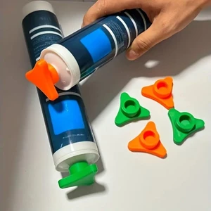 Sẽ Silicone Sealant Caps 4 Cái Nắp Ống Caulk Mũ Cho Nhiệm Vụ Cải Thiện Nhà Cửa