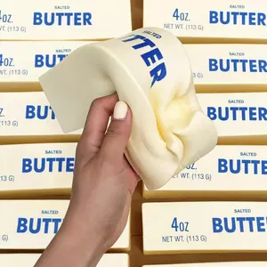 Giant Butter Stick Đồ chơi căng thẳng 20cm Kích thước cực lớn Mềm mại Phục hồi chậm Bơ ép Fidget Đồ chơi cho trẻ em Quà tặng saixit2vn