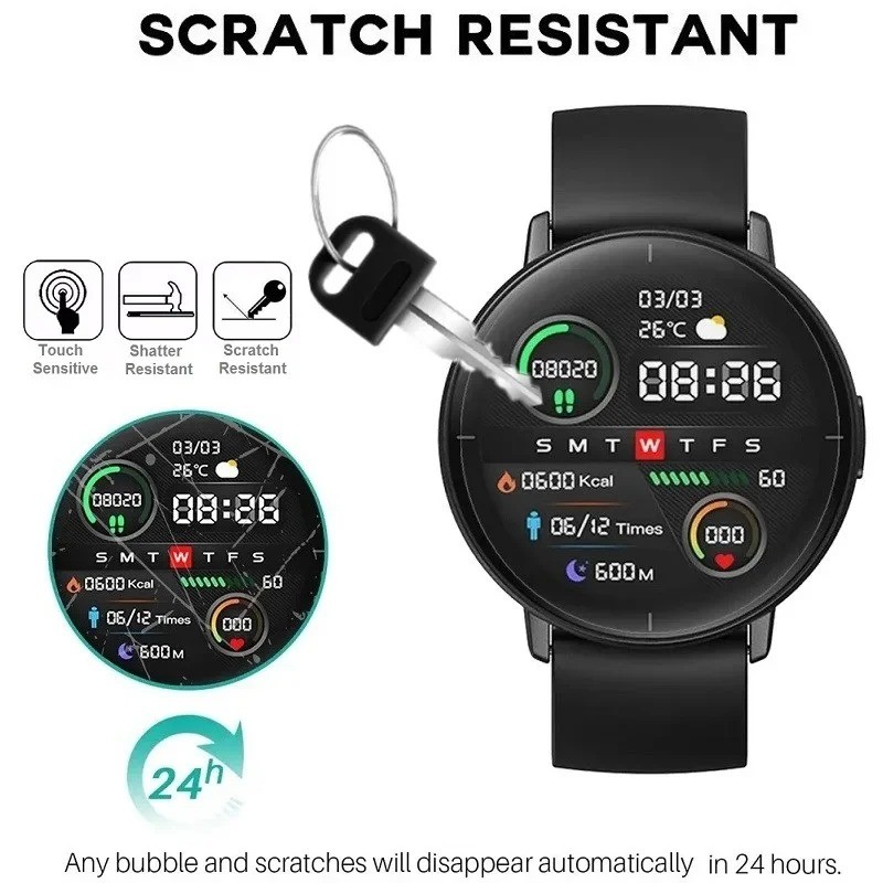 3 Bộ Phim Mềm Hydrogel Ultra HD Cho Xiaomi Watch S5 S4 Sport 46mm 47mm 41mm Trong Suốt Đồng Hồ Thông Minh Bảo Vệ Màn Hình Cho Xiaomi Watch S3 S2 S1 Pro 46mm 42mm Phim Mềm Trong Suốt Chống chói
