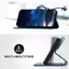 YJD Ốp Lưng Cho Vivo V70FE Thiết Kế Bướm Nhỏ Thẻ Da Solots Dây Đeo Tay TPU Mềm Chống Rơi Vỏ Điện Thoại