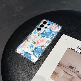 Thiết kế rùa biển, phù hợp với samsung A55 A52 A50 A25 A23 A15 A14 A13 A06 A05S A05 sóng mềm chống sốc vỏ điện thoại