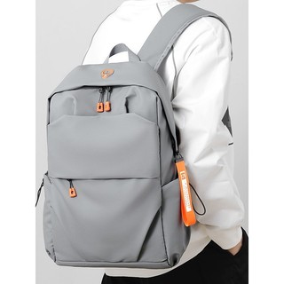 Hàng sẵn có 30 * 16 * 45cm Ba lô phong cách mới dành cho nam Ba lô dung tích lớn đơn giản Du lịch ngoài trời Ba lô đa chức năng Ba lô học sinh trung học cơ sở Cảm giác cao cấp