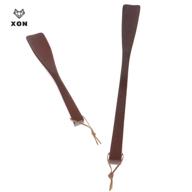 [XON] Sừng giày bằng gỗ chuyên nghiệp Tay cầm dài linh hoạt Shoehorn Dụng cụ nâng giày hữu ích [Mina]