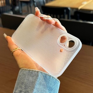 Ốp Điện Thoại Tản Nhiệt Siêu Mỏng 0,2mm Thích Hợp Cho iPhone 16 15 14 13 12 11 17 Pro Max Plus Ốp Lưng Thoáng Khí