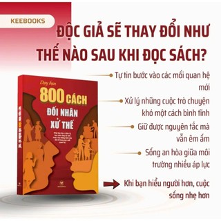 Sách - Dạy Bạn 800 Cách Đối Nhân Xử Thế