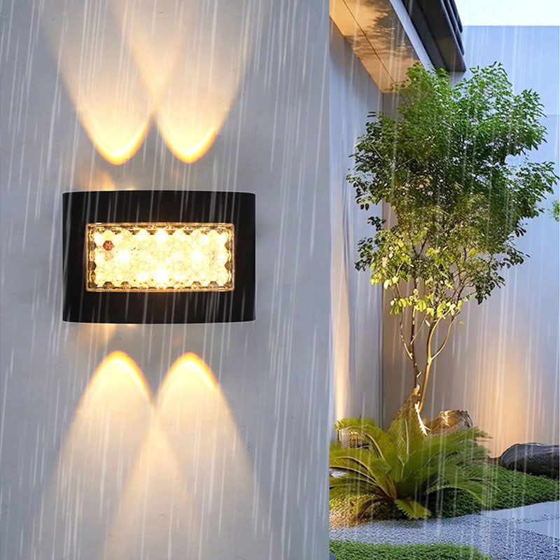Đèn Trang Trí Hắt Tường 2 Đầu,Chống Nước IP65, Công Suất 7W-9W-11W, Phù Hợp Cầu Thang, Ban Công, Phòng Ngủ