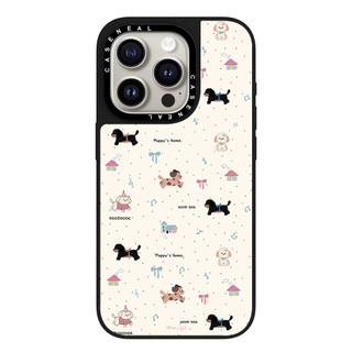 CASENEAL Graffiti Xúc Xích Chó Gương Chất Lượng Cao Ốp Lưng Điện Thoại Thích Hợp Cho iPhone 17ProMax 17pro 17 air 16promax 16 15promax 15 14promax 13 13promax Ốp Lưng Cứng Chống Rơi Thời Trang