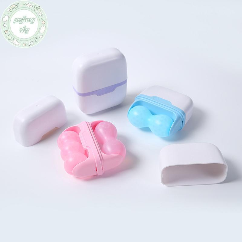 Con lăn đá hai đầu PUSKY dành cho mặt bọng mắt Đau nửa đầu Giảm đau và chấn thương nhỏ Mặt Con lăn Massage trị liệu lạnh Chăm sóc da VN