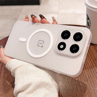 Ốp Điện Thoại Cho OnePlus Turbo6 Ace6t 15 Ốp Lưng Điện Thoại Sạc Không Dây Từ Tính Mờ Vỏ Cứng Bảo Vệ