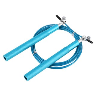 Dây nhảy FANGHUI, 360° Vòng bi xoay Dây nhảy, Dây nhảy bằng thép Dây bọc hợp kim nhôm Tay cầm có thể điều chỉnh Chiều dài cáp Nhảy dây Tập thể dục tại nhà