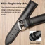 Dây Da Đồng Hồ 20mm Cao Cấp - 2 Màu Đen/Nâu, Da Mềm Thoáng Khí, Phù Hợp Nam Nữ, Thiết Kế Thời Trang & Thoải Mái
