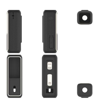SOULSPACE Silicone Mang theo, Vỏ bảo vệ ngân hàng điện chống rơi, Bộ sạc điện thoại chống trầy xước linh hoạt chống sốc cho du lịch Anker Zolo165W 25000mAh