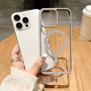 Ốp Lưng Từ Tính Cho SamsungA55 A06 A16 A56 A54 A15 A25 A 26 S22 S25Ultra Ốp Lưng Acrylic Cứng