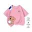 3/4-13/14, COD, Cotton, Cổ Thuyền, Hoạt Hình, Tùy Chỉnh, Unisex, Áo Trẻ Em