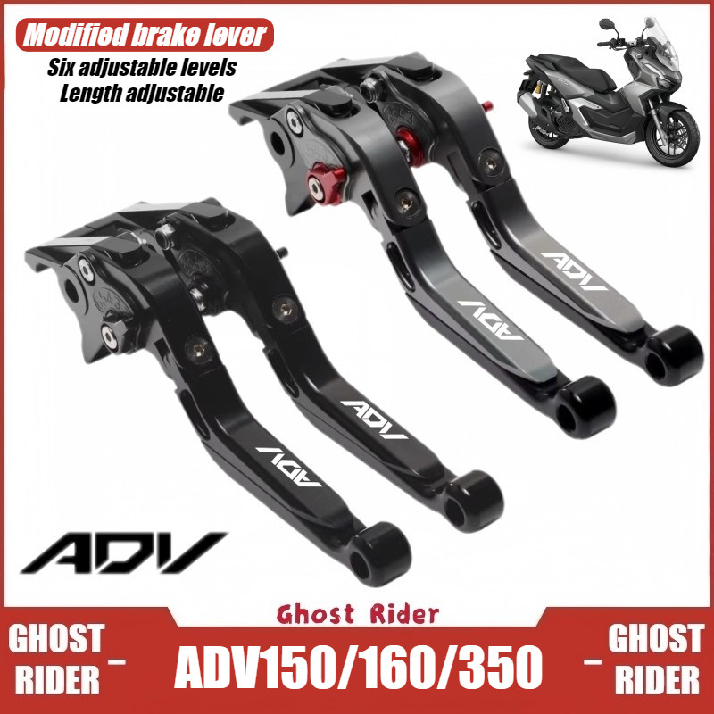 Dành Cho Xe HONDA ADV150 ADV160 ADV350 Có Thể Điều Chỉnh Phanh Ly Hợp Đòn Bẩy CNC Nhôm Xe Máy Sửa Đổi Đòn Bẩy
