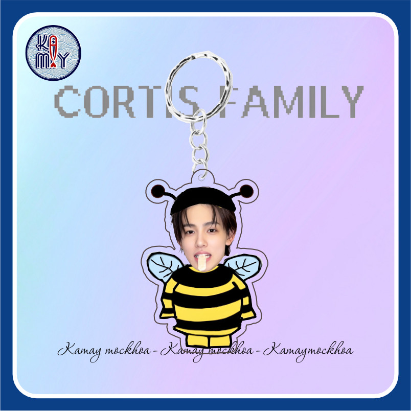 [KEYRING] Móc khoá CORTIS ver ong - Kamay